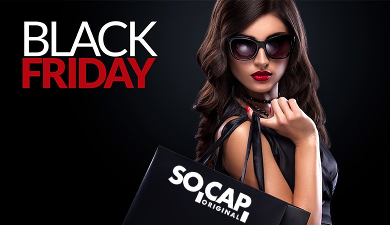 Black Friday 2018 - mailchi.mp/socap/black-fr… Black Friday
Schwarzer Freitag-Verkauf von vieler Produkten in unserem Webshop. Diese Rabatte gelten vom Freitag, dem 23. November bis zum Sonntag, dem 25. November.