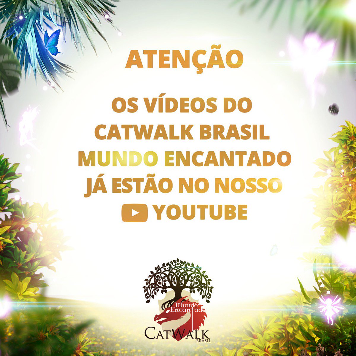 ymodelkids's tweet image. ATENÇÃO: Os videos da ultima edição do Catwalk Brasil já estão no nosso canal do YouTube. Confira!

#CatwalkBrasil #MundoEncantado #YModelKids #EscoladeModelo #Moda #Fashion #Desfile #AgênciadeModelos #AgênciadeModelosInfantil #Formatura #BoavistaShopping