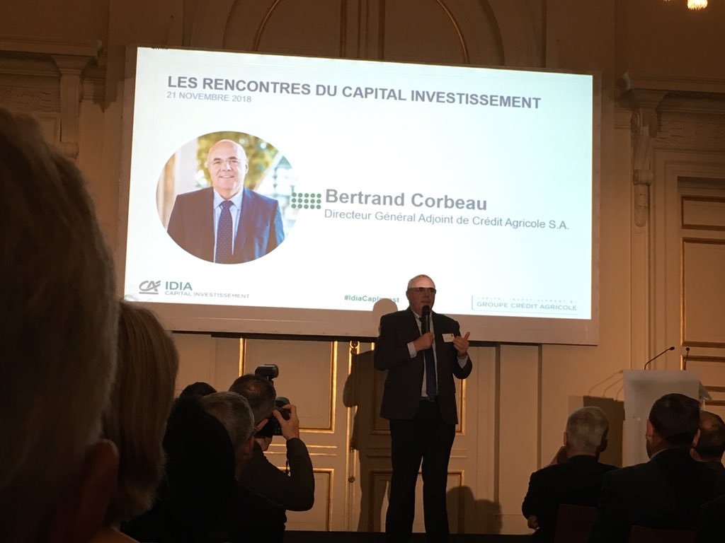 benoitlucas3's tweet photo. Le @Credit_Agricole finance 1 entreprise sur 3. Capital accompagnement plus que capital investissement #IdiaCapInvest https://t.co/WUTybY2MWX