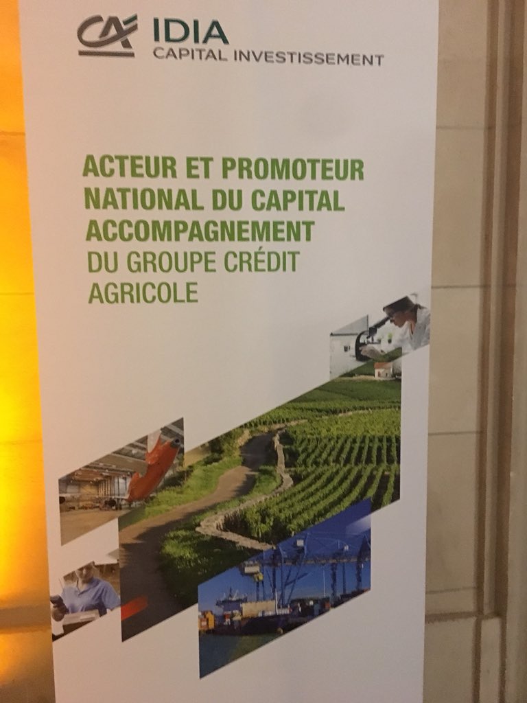 benoitlucas3's tweet photo. Le @Credit_Agricole finance 1 entreprise sur 3. Capital accompagnement plus que capital investissement #IdiaCapInvest https://t.co/WUTybY2MWX