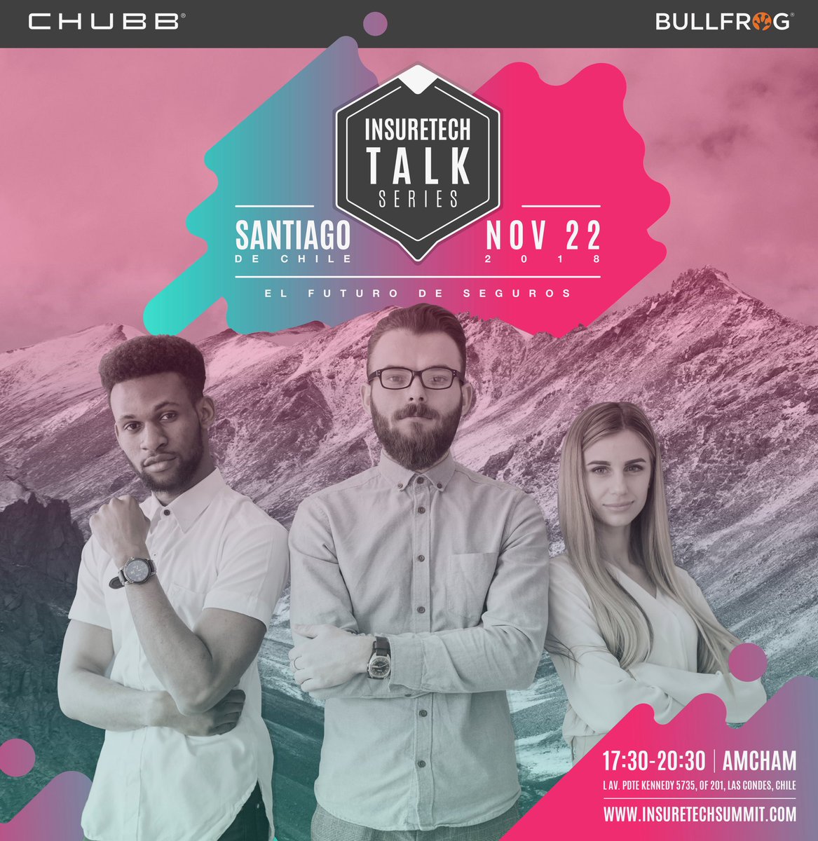 ragg88cl's tweet photo. 22 de Noviembre “Insuretech Talk Series”. Santiago, Chile
#fintech #Insurtech #DigitalTransformation #ondemand #technology No te quedes sin asistir. Ubicación: oficinas Amcham https://t.co/EGRla4qpTx