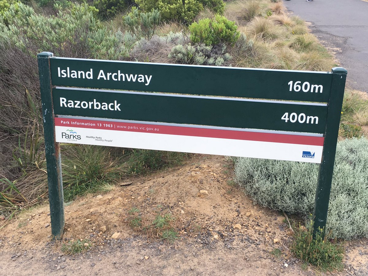 ClassyMatt's tweet photo. It sure was nice of Australia to put up a sign for me. #HogsAbroad #MeyersDownUnder https://t.co/DUw5zmaeZu