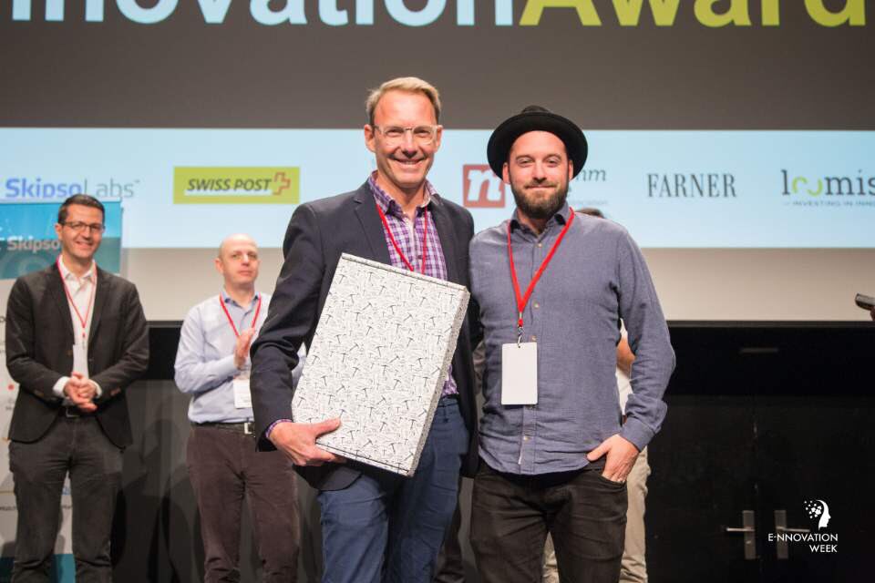sebarchambeaud's tweet photo. 2nd place for @Handiscovercom and special consolation prize at the #Ennovationaward #travel #tech Awards in #Switzerland today. Not bad๐๐ฅ๐
#accessibility #wheelchair #inclusion #STHLMTech #sup_46 https://t.co/eSfukdbgqw