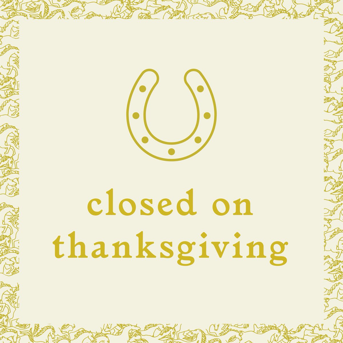 Please note that Tack Room will be closed on Thanksgiving, but back in action on Friday for live music and cocktails. Join us then, and have a happy holiday!