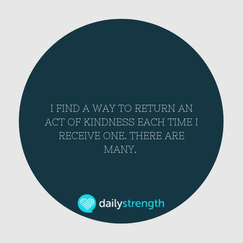 Our team over at DailyStrength is thinking of all of you as Thanksgiving Day approaches! With that said, we love this quote and all of your words on gratitude. 
•
Who are you thankful for? How do you show your appreciation and thanks?