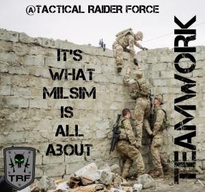TRF_MILSIM's tweet photo. TEAMWORK... success in Airsoft Milsim is dependent on it... Why play 1 on 1, when you can play 5 on 1 :-) #airsoft #milsim https://t.co/oaNYeSwlH2