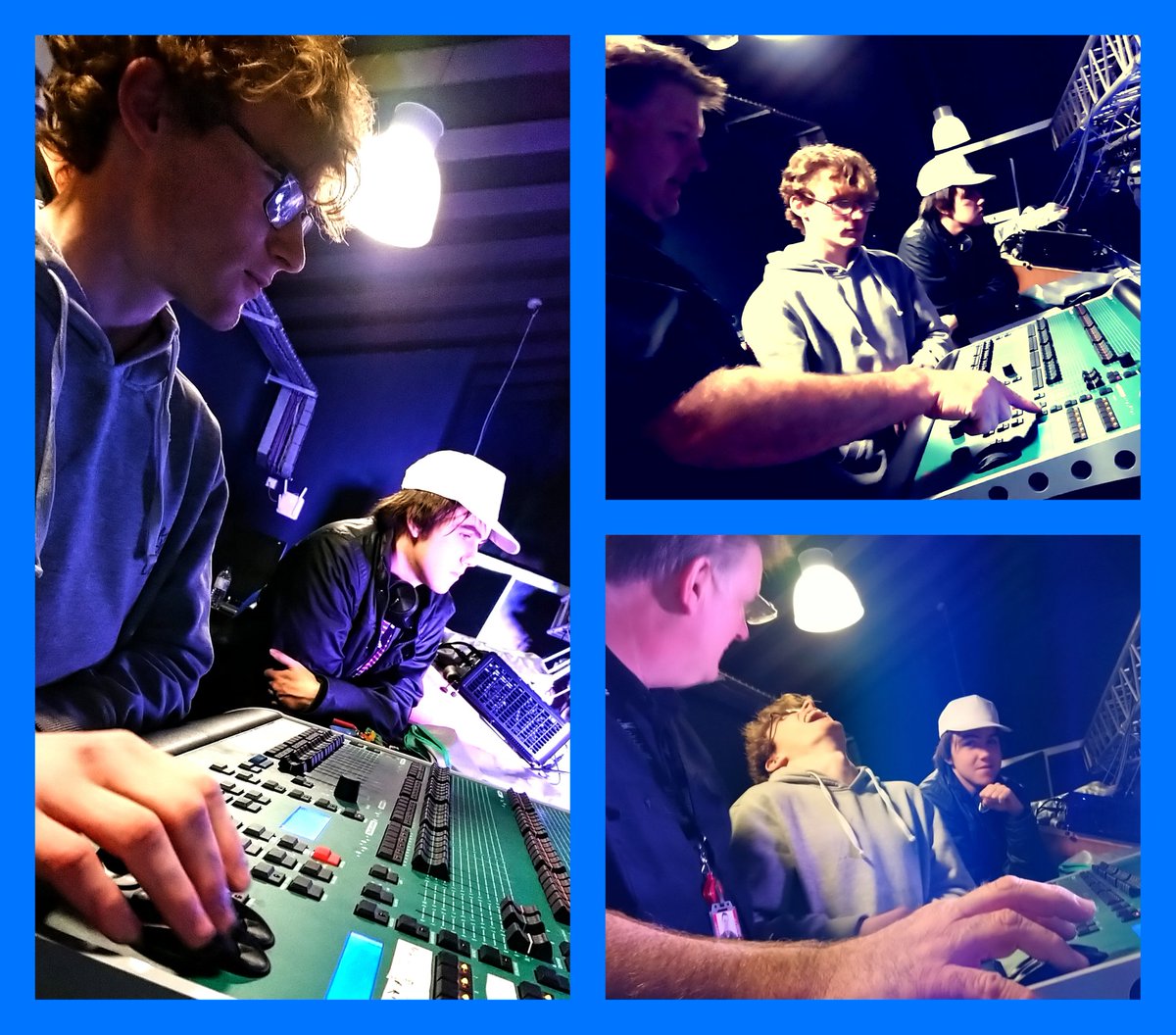 wsadancedrama's tweet photo. Enlightening! Students taking part in an introduction to lighting design and operation today to support their Multi-Media and Special Subject Investigation projects. https://t.co/kUIPd2ytPS