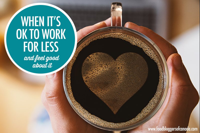cbiasCanada's tweet photo. RT @foodbloggersCA: BLOGGER RESOURCE: Saying YES to LESS... when it’s ok to work for less money!
https://t.co/U4xSMWlsNc https://t.co/6zPuX05jr3