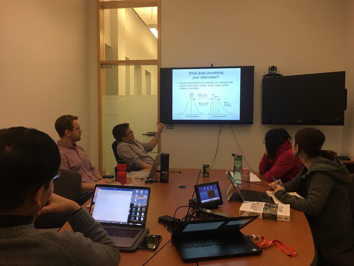 embozek's tweet photo. We had another fun Demystifying Statistics Workshop today at @QueensEduc! Thanks, @ajcoombs13 for leading us in a fantastic discussion on Correlation vs. Causation! #StatisticsIsFun #educSTATS https://t.co/tM6HNyxR3k