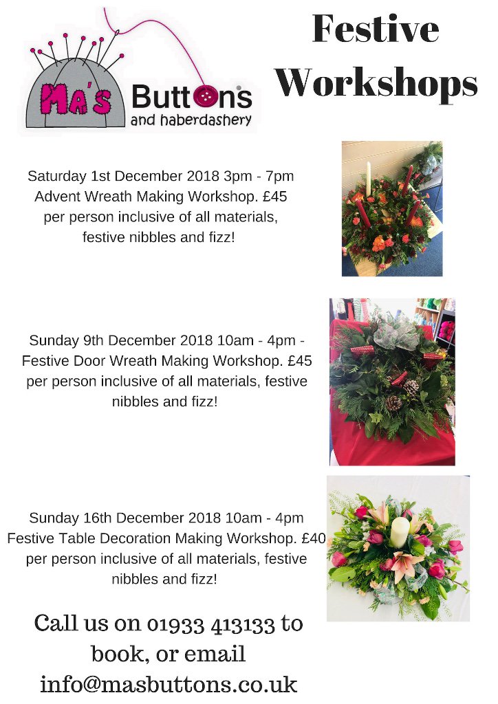 Festive Shopping Event Saturday 24th November 2018 - mailchi.mp/0a45d77b6b09/f…