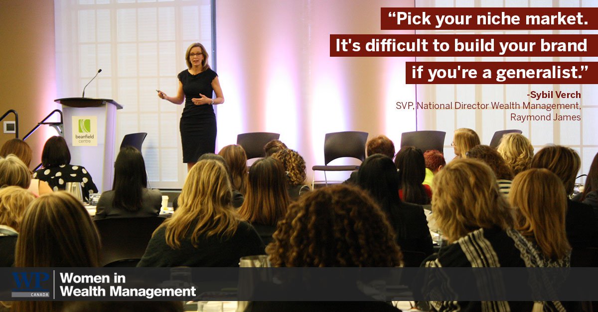 WealthProCA's tweet photo. .@SybilVerch, SVP at @RaymondJamesCDN and host of @WealthyLife_SV, proves that success is a choice. #WPWomenInWealth https://t.co/SmpbqcK6OF