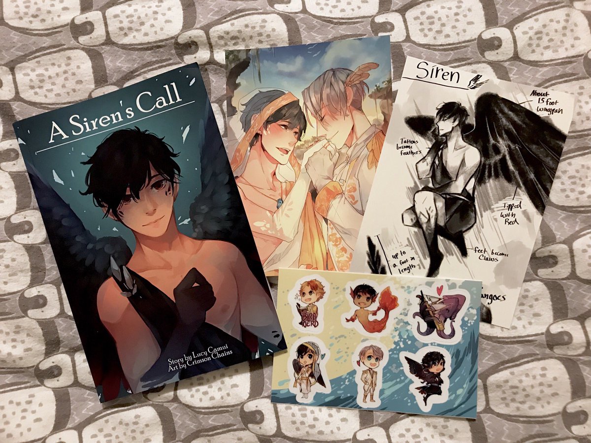 me_toria's tweet photo. LOOK WHAT CAME AND ITS SO BEAUTIFUL. I've put off reading this online so I can read it in my hands and I'm so excited! #asirenscall @forth3written @CrimChain https://t.co/a9qM9b5IIA