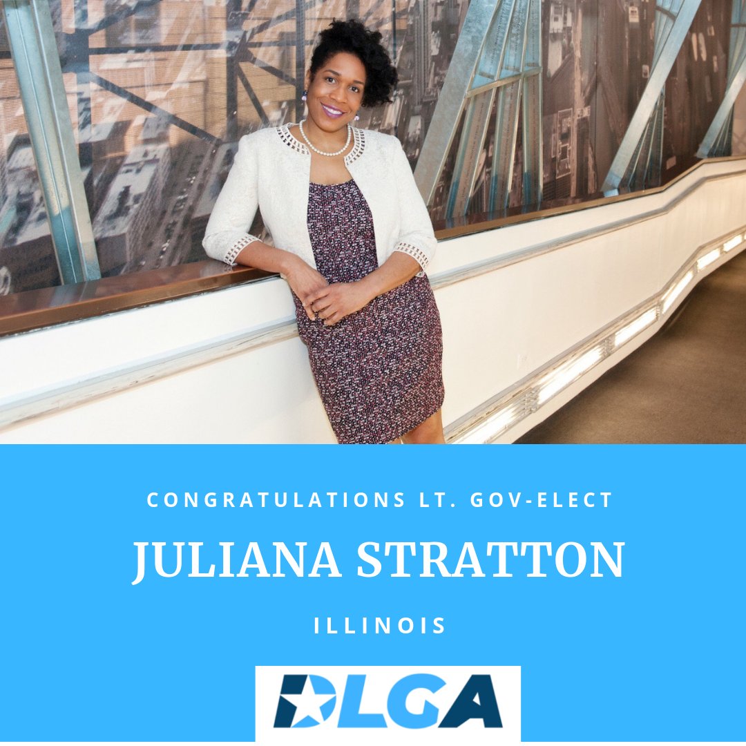 DemocraticLGs's tweet photo. .@JulianaforLG is a criminal-justice reformer who will be the first black woman to serve as lieutenant governor of Illinois. Raised on the South Side of Chicago, this mom of 3 women will fight for communities across IL #DemLGs https://t.co/Invum2h7OG