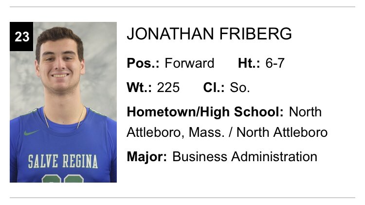 NaspnU's tweet photo. Breaking: For a brief moment, @jfriberg23, the @ncaa’s leader in 3pt FG% (1/1) (again), led all scorers in his game vs @BrownBasketball https://t.co/SVG4jFaXOv