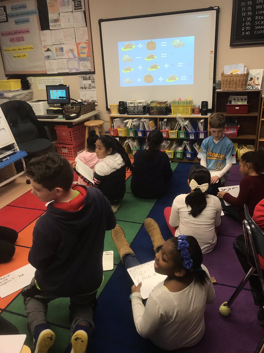 MrsWilliamsCla4's tweet photo. Are you as smart as a 5th grader? 😂 These kids worked hard to solve representational pictorial puzzles today—then they created their own! #prealgebra #buildingnumbersense #flexibilityinthinking #mindblown Watch the video! @MAS_WP @wplainsschools #mathmatters https://t.co/y6SptjuGIk