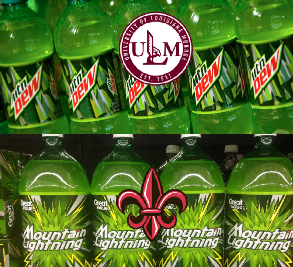 SteezyWonder4's tweet photo. #ULLHateWeek #TalonsOut #DefendTheNest #TakeFlight #greatvalueversion https://t.co/zXB006Twqh