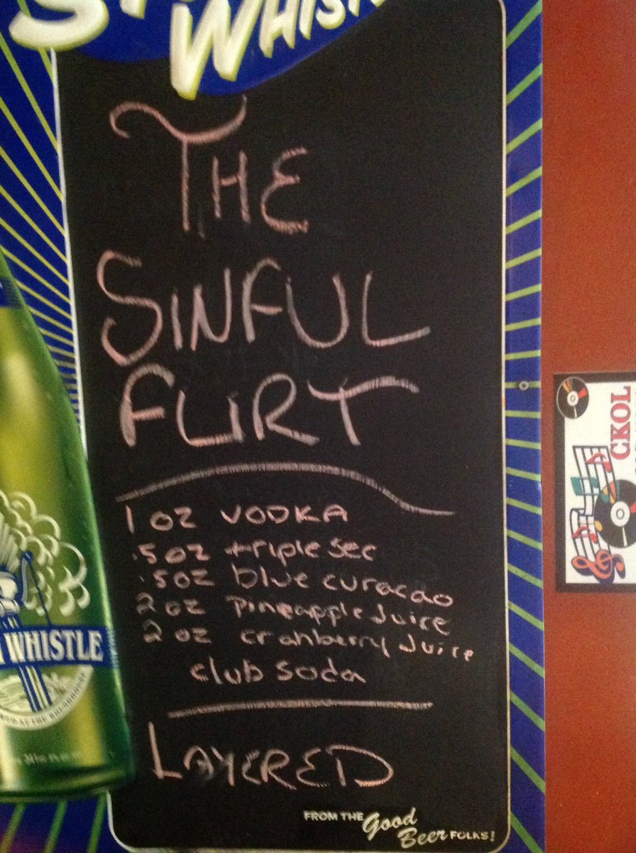 Drink of the day to celebrate the band today