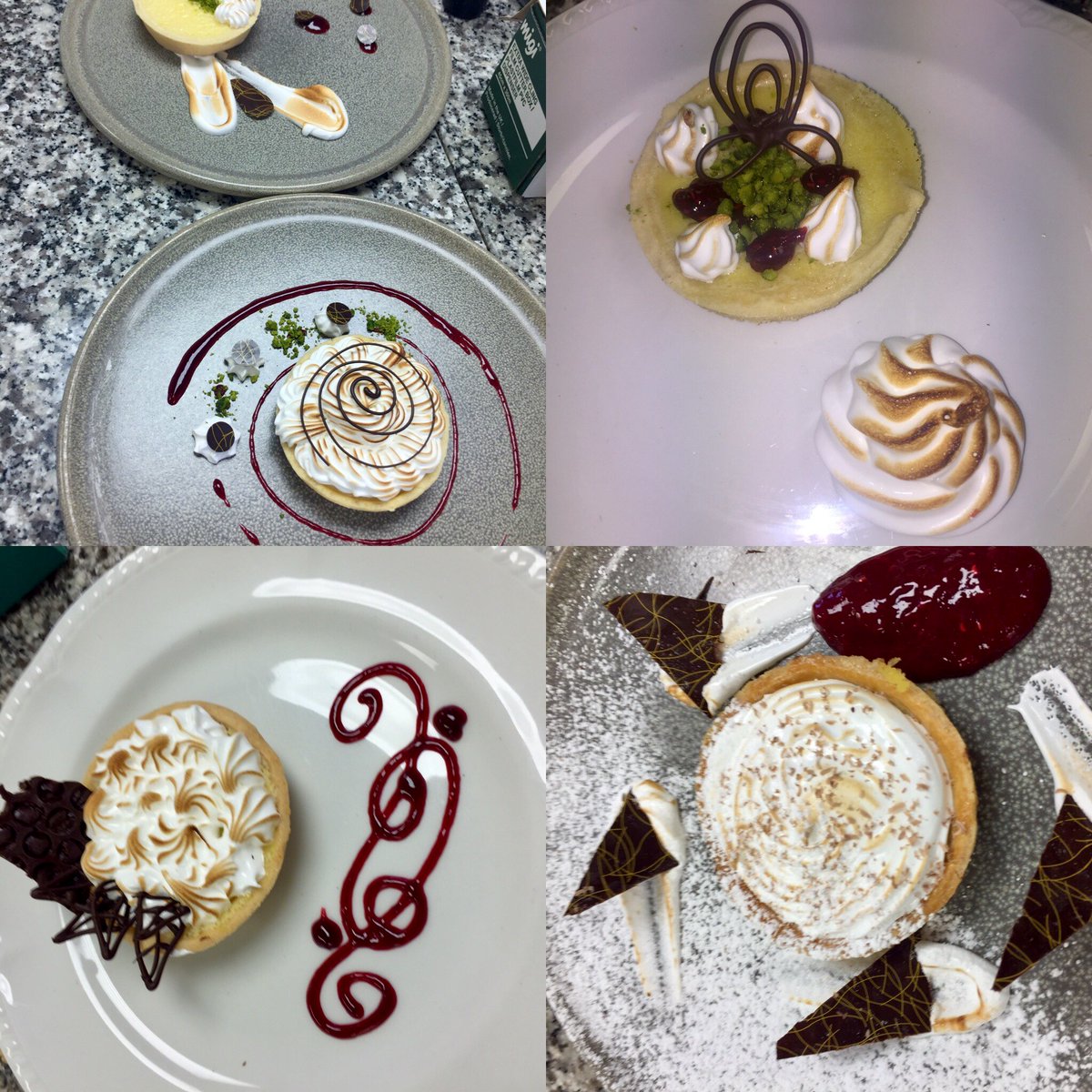 Assessment day in the pastry kitchen @GMITTourismArts today with 2nd yrs knocking it out of the park with precision of skills and creativity #talent #chefsofthefuture #loveourindustry