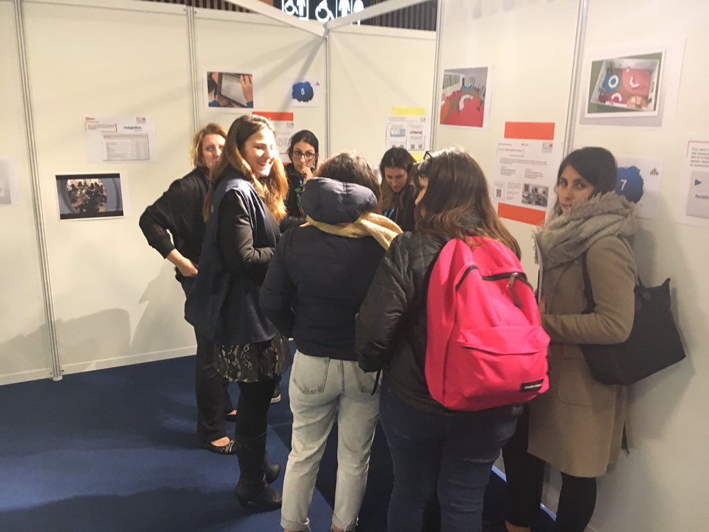 DANEVersailles's tweet image. La première journée de #EducatecTice sur le@site de l’académie de Versailles en qq images #ecolenumerique Venez nous retrouver demain, robotique, EMI, e-education, collectifs enseignants, gamification ... en plus il y aura une conférence en fin de journée avec @sbrunel
