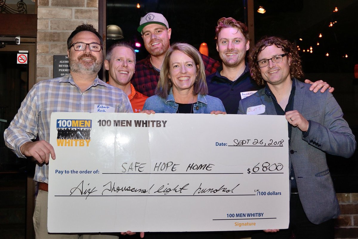 T-Minus 3Hrs Until <a href="/100MenofWhitby/">100MenofWhitby</a> Assemble, Have a Cheers, Drink some Beers, Eat to be Merry &amp; Donate to a Local Charity! We Look Forward to Welcoming &amp; Hearing from <a href="/simcoehallsh/">Simcoe Hall Settlement House</a> <a href="/BethesdaHouseON/">Bethesda House</a>  &amp; Durham Christian Homes! See You All <a href="/tapandtankard/">The Tap</a> at 6:30PM! #100MWVI