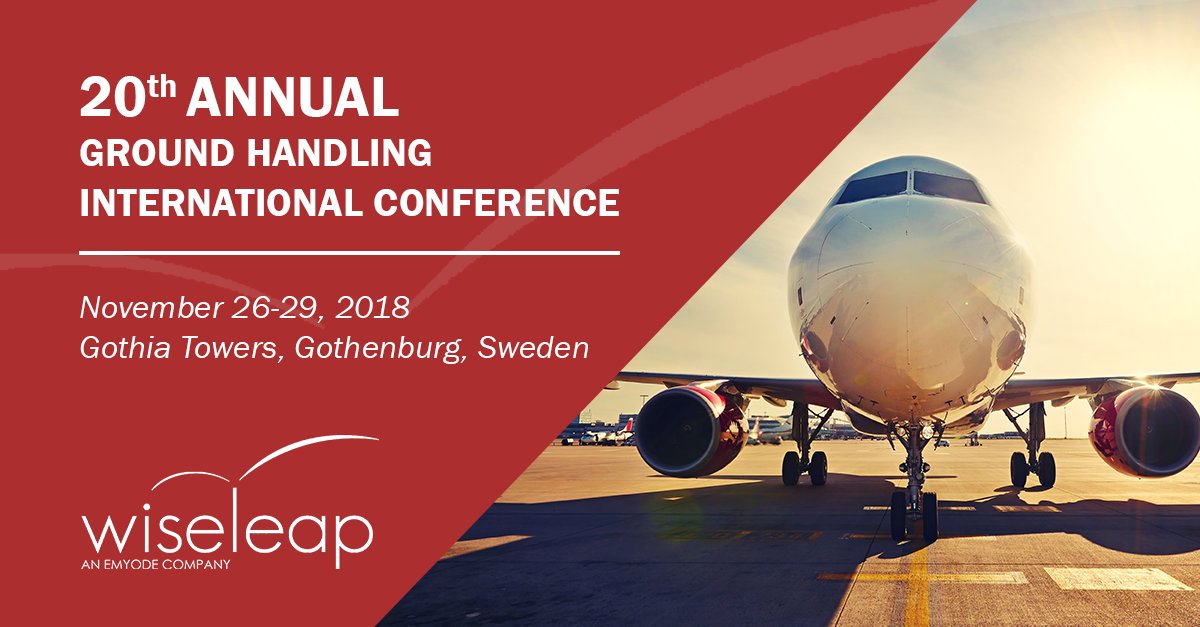 Wiseleap's tweet photo. Only 5 days before the launch of the 20th Annual Ground Handling Conference in Gothenburg, sponsored by @GroundHandling. Our team can’t wait to meet you there at our booth E41! See you next week! https://t.co/oopXCtpkyd