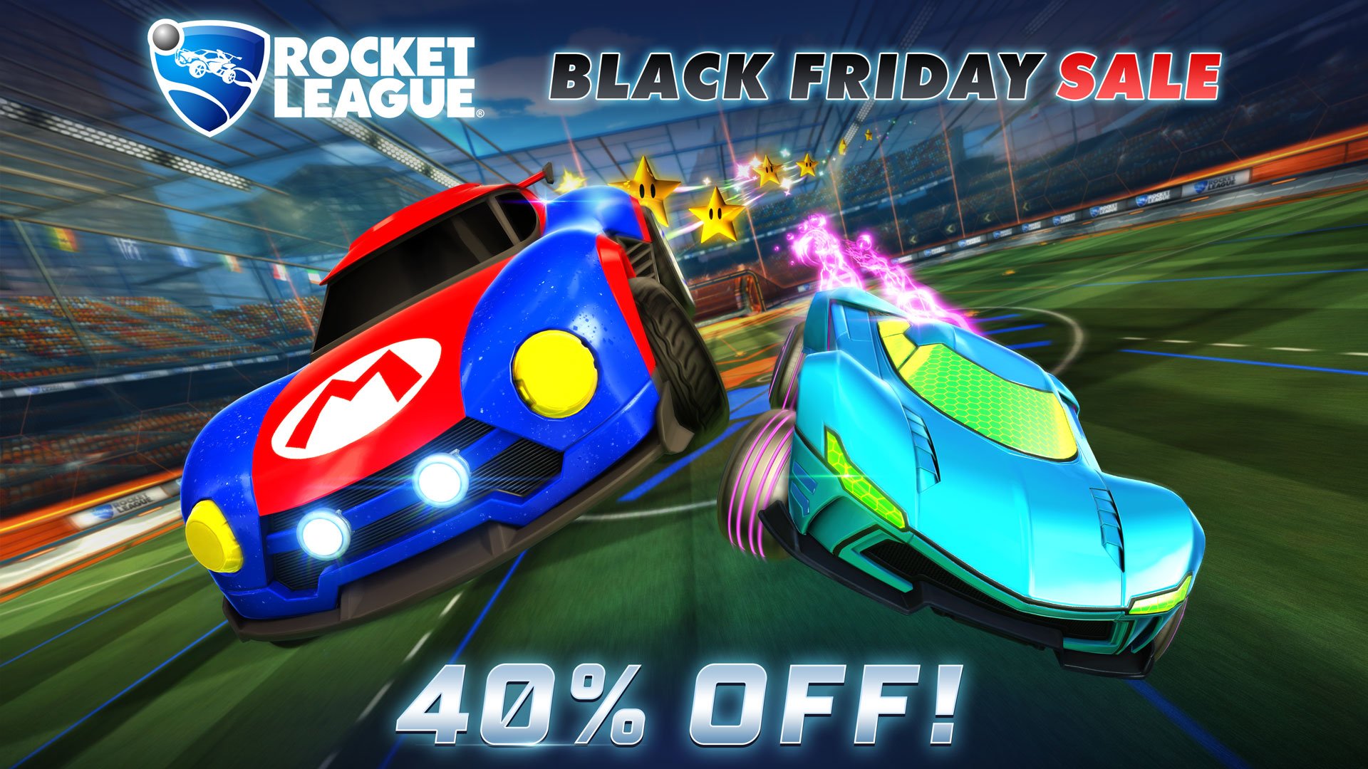 Rocket League Black Friday Digital Sales Are Already Here Rocket League And Dlc Are 40 Off For Nintendoswitch Players Shop Here T Co Mvgn3lrmrd T Co Bs75acle1w Twitter