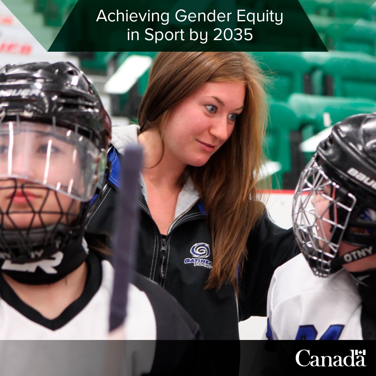 An inclusive sport system is one where girls and women are well-represented across leadership roles as coaches, referees, volunteers, administrators and board members. Tag a woman who paved the way! #EquityinSport #womeninsport @CAAWS @Women_Canada
📷@ringettecanada