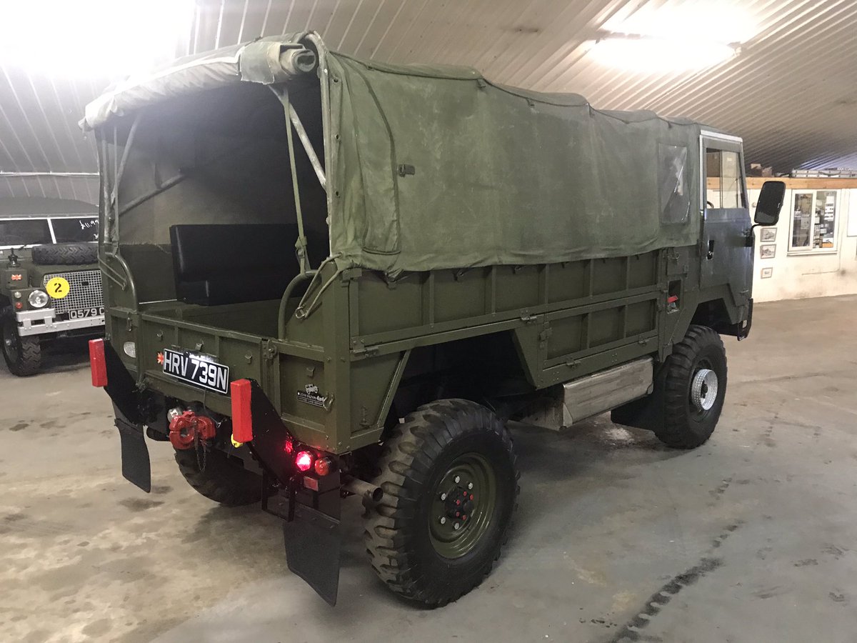Fantastic 101 for sale today.
Will come with the pick axe and a new canvas which are arriving shortly. Just 20,000 miles, V8 RHD and only one former keeper - an absolute peach which was only release in 2001. #forwardcontrol #militarylandrover #101