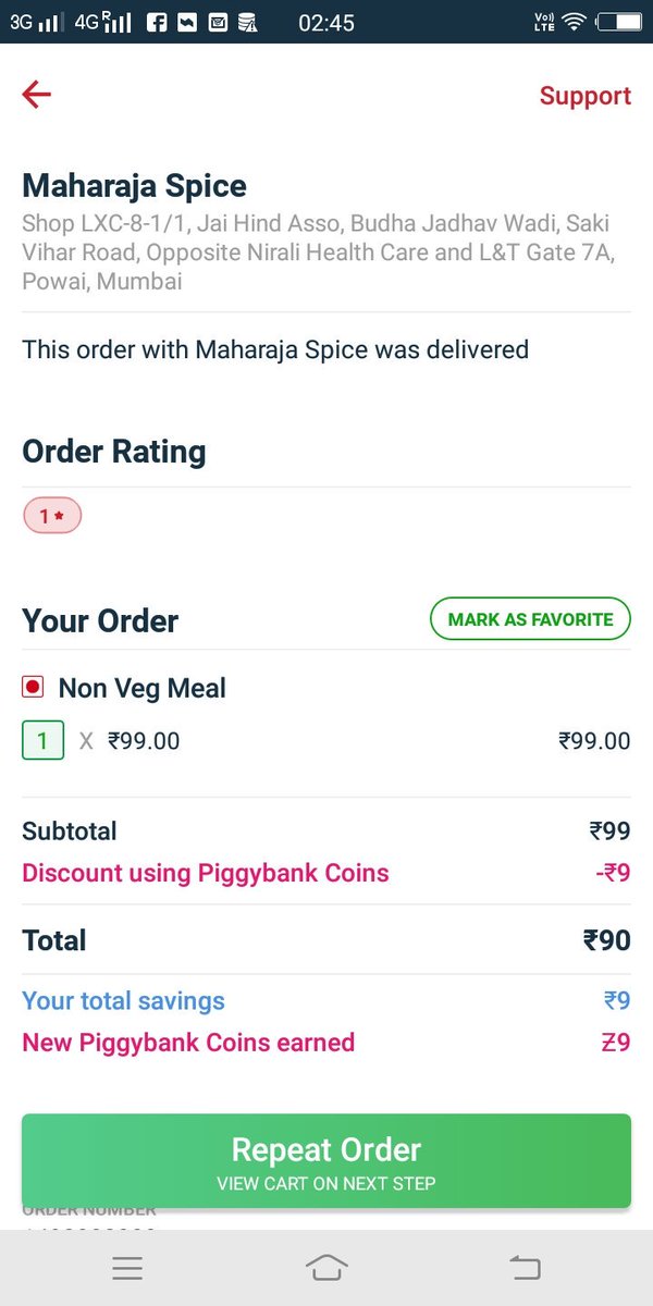 GuruPrasadSabut's tweet photo. Details below..dont ask to DM details...Pathetic restaurant https://t.co/m3q5YTFvFO