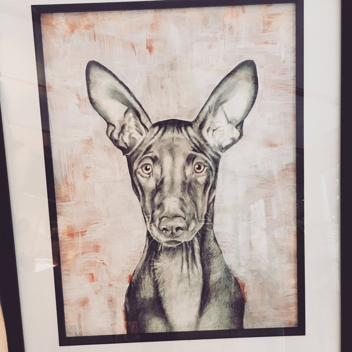 Final week of doggy portrait exhibition at Humphrys Highams Park. All work now on SALE! #Dogs #dogsoftwitter #Pencildrawing #HighamsPark #chingford #WalthamForest