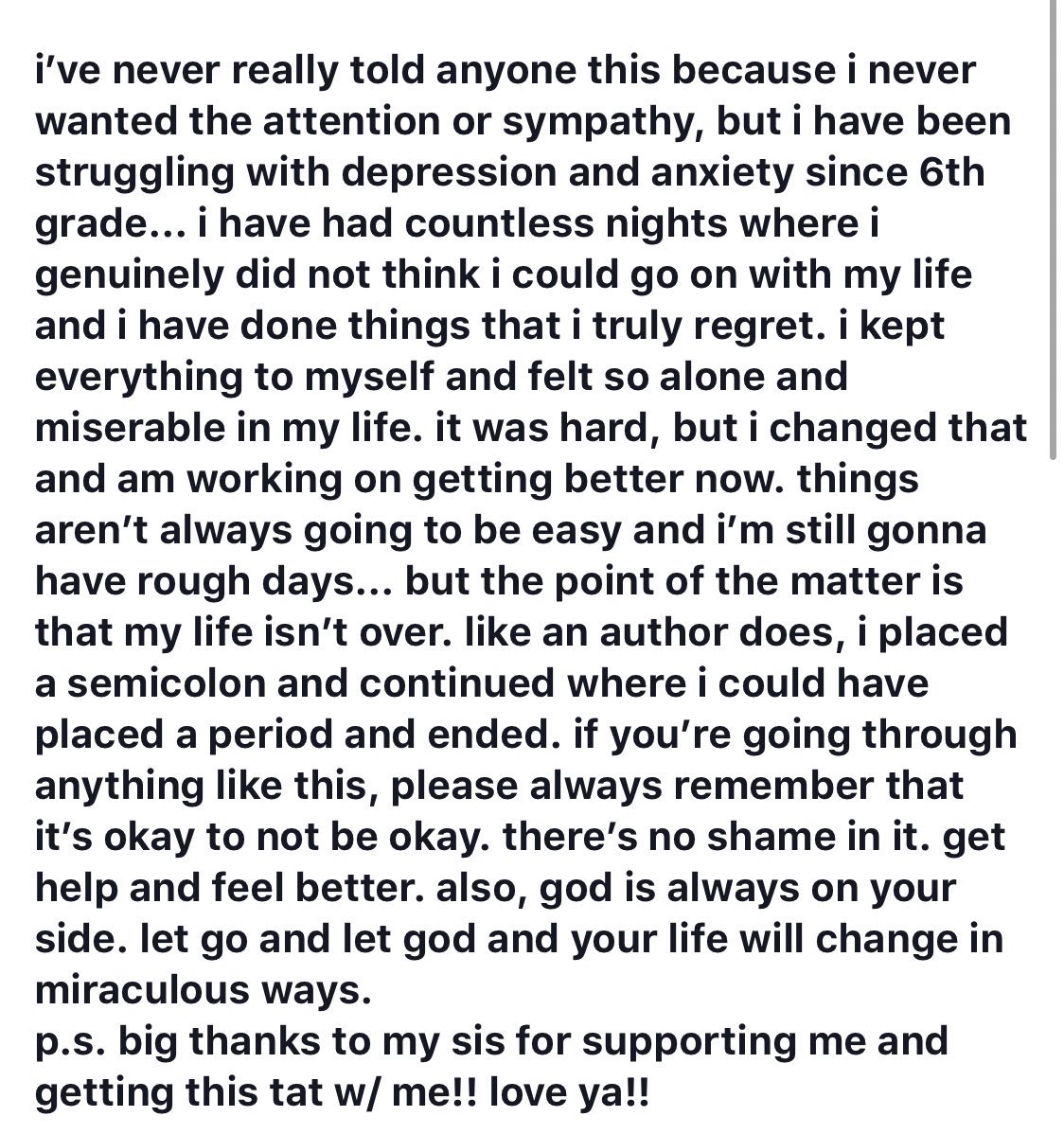hannahdank2000's tweet photo. pls read this!!! #depressiondoesntdefineme https://t.co/gGBLgLLJJE