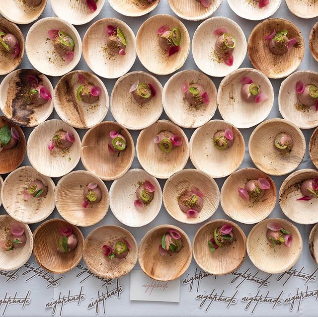Picture perfect 📸! Green Curry Chicken Liver Mousse with Tom Yum Crackers by @nightshadela!