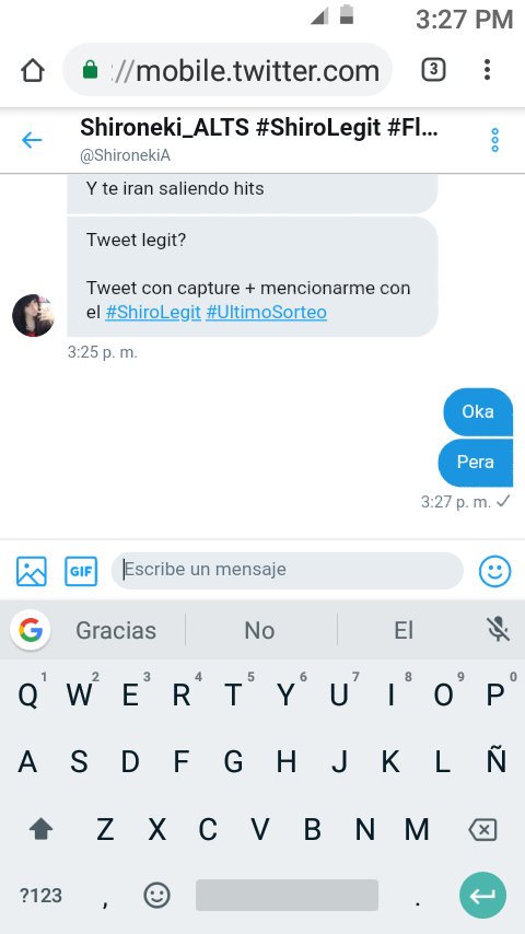 mapache00932's tweet photo. @ShironekiA es legít Tweet #ShiroLegit #UltimoSorteo #TeExtrañaremosShiro :') https://t.co/C0TC7svNPt