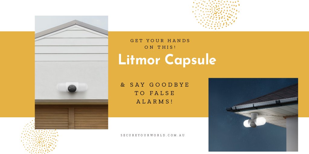 SYW_au's tweet photo. Say goodbye to #falsealerts and hello to continuous learning and recognition #AI #Litmorcapsule #smartsecurity #gamechanger https://t.co/snL5fRdlW3