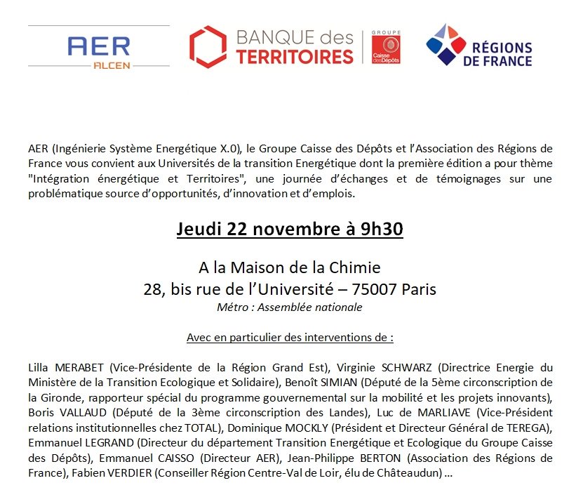 ATMOSTAT's tweet photo. AER, @caissedesdepots et l’Association @Regionsdefrance s’engagent dans l’accompagnement de la transition énergétique à l’échelle des territoires. https://t.co/J9V7Mp6445