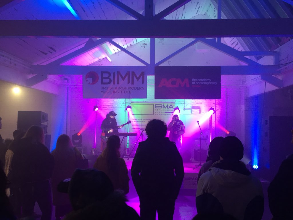 MakeNoiseMgmt's tweet photo. Great things are happening in Birmingham! Nice to pop into the @custardfactory tonight for @bhammusicawards networking with some great artists performing 👍 https://t.co/44A82kkhXD