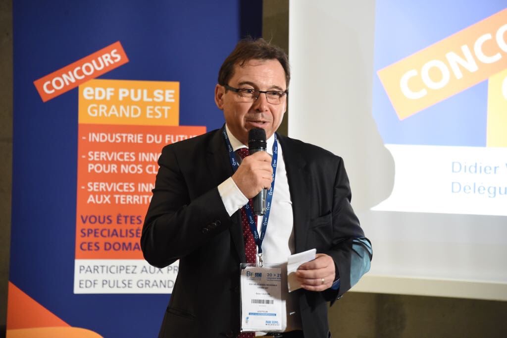 maincy771's tweet photo. Lancement réussi du concours @EDF_GrandEst #pulsegrandest sur le salon @IndustriesFutur : 3 thématiques : #Industrie40 #clients #territoires, 12 défis proposés par les métiers du Groupe Edf en @regiongrandest @GrandENov @EDFpulse Pour candidater : https://t.co/6zQMfOw4kf https://t.co/RK9myRMFko