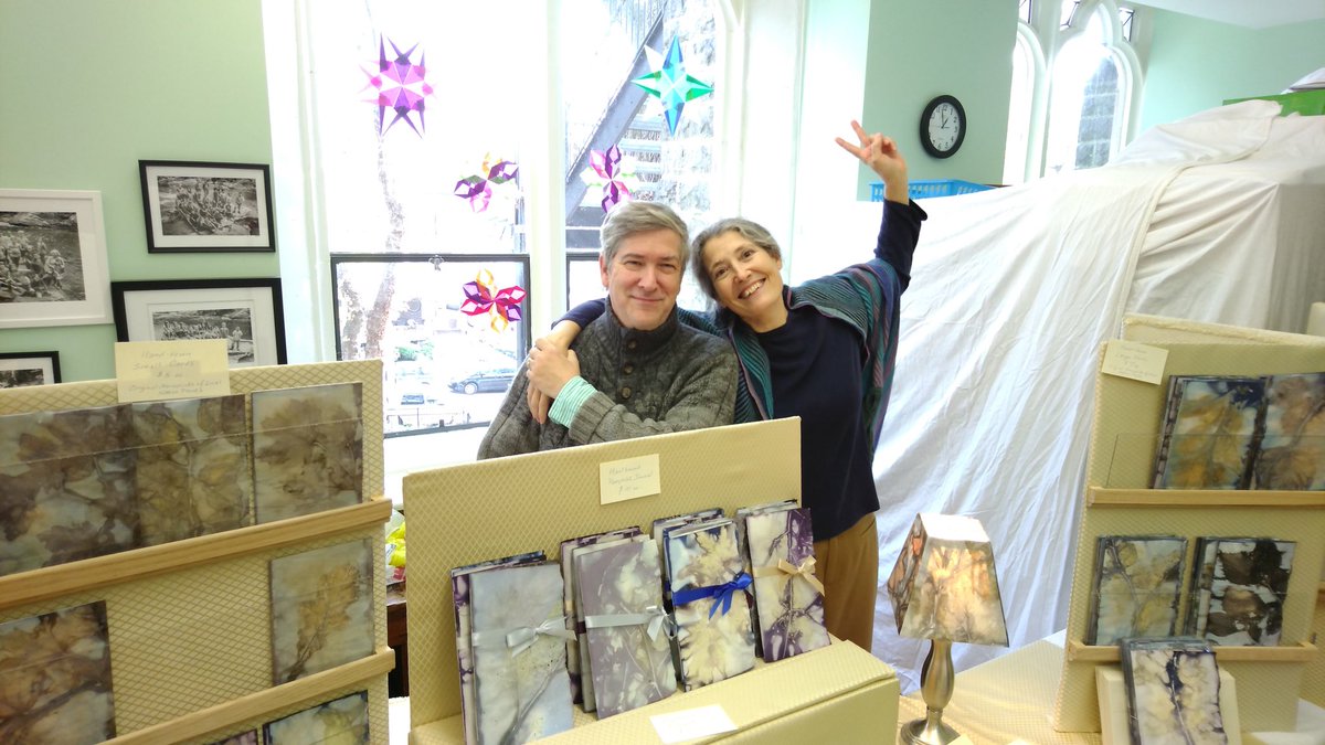 V4Veg's tweet photo. Me and the lovely #CynthiaWay at the Waldorf Winter Fair on Saturday. Thanks to all who turned out! https://t.co/K3cThSEXWk