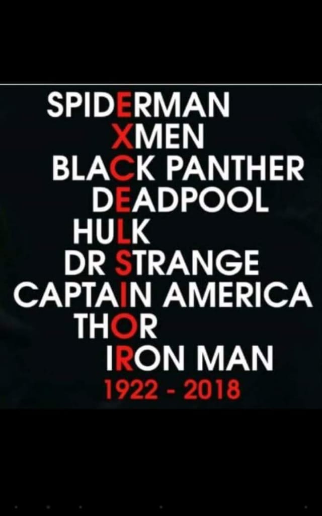 Jonas52342803's tweet photo. #Marvel @TheRealStanLee https://t.co/7LI3sSvwQF