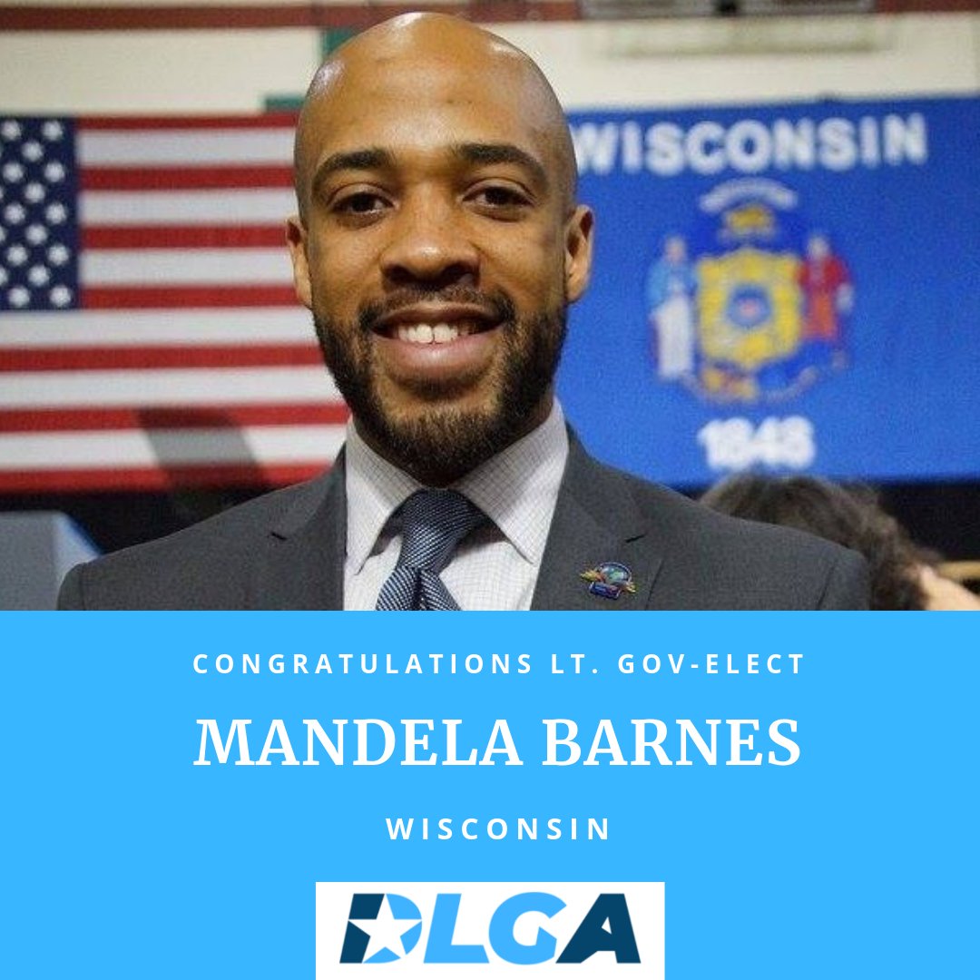 DemocraticLGs's tweet photo. Lt. Gov-elect @TheOtherMandela is 31 and has been serving his state in elective office since he was just 25, pushing for gun safety and criminal justice reform, and as lieutenant governor will be just the second African-American elected to a statewide Wisconsin office. #DemLGs https://t.co/lgSWqFEdJp