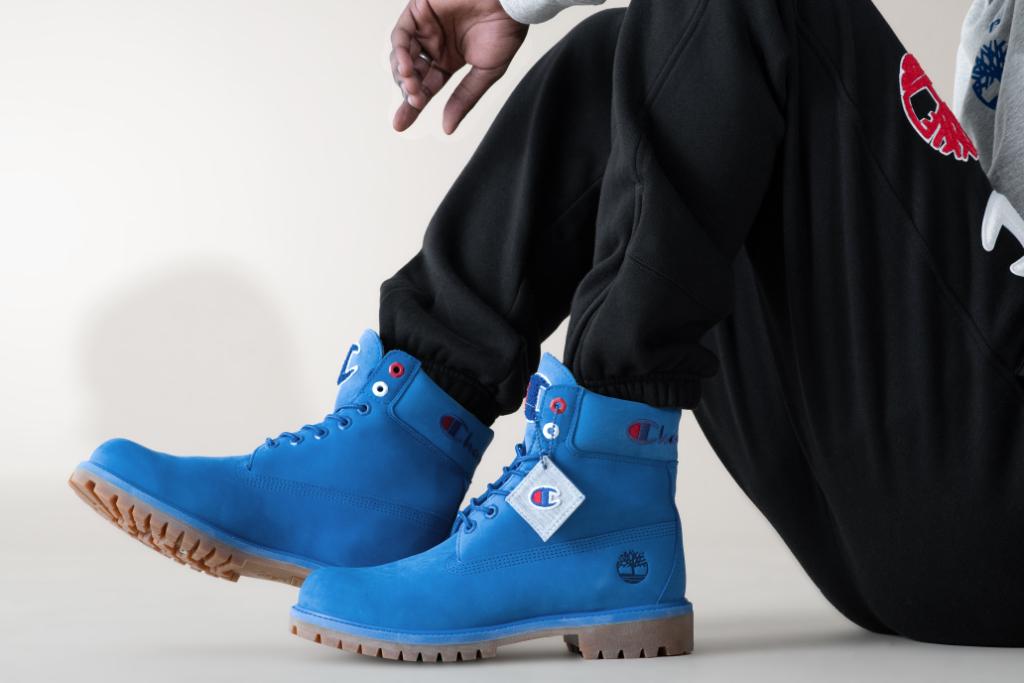 kids champion timberland boots