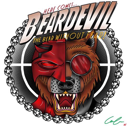 GHLPodcast's tweet photo. Since we're on hiatus for the holiday weekend we wanted to high some of the amazing fanart we've received from Mind University students. First up: Adam Warner! #GeekHistoryLesson #GHL #BearWithoutFear #Fanart https://t.co/0at3oJTP6W