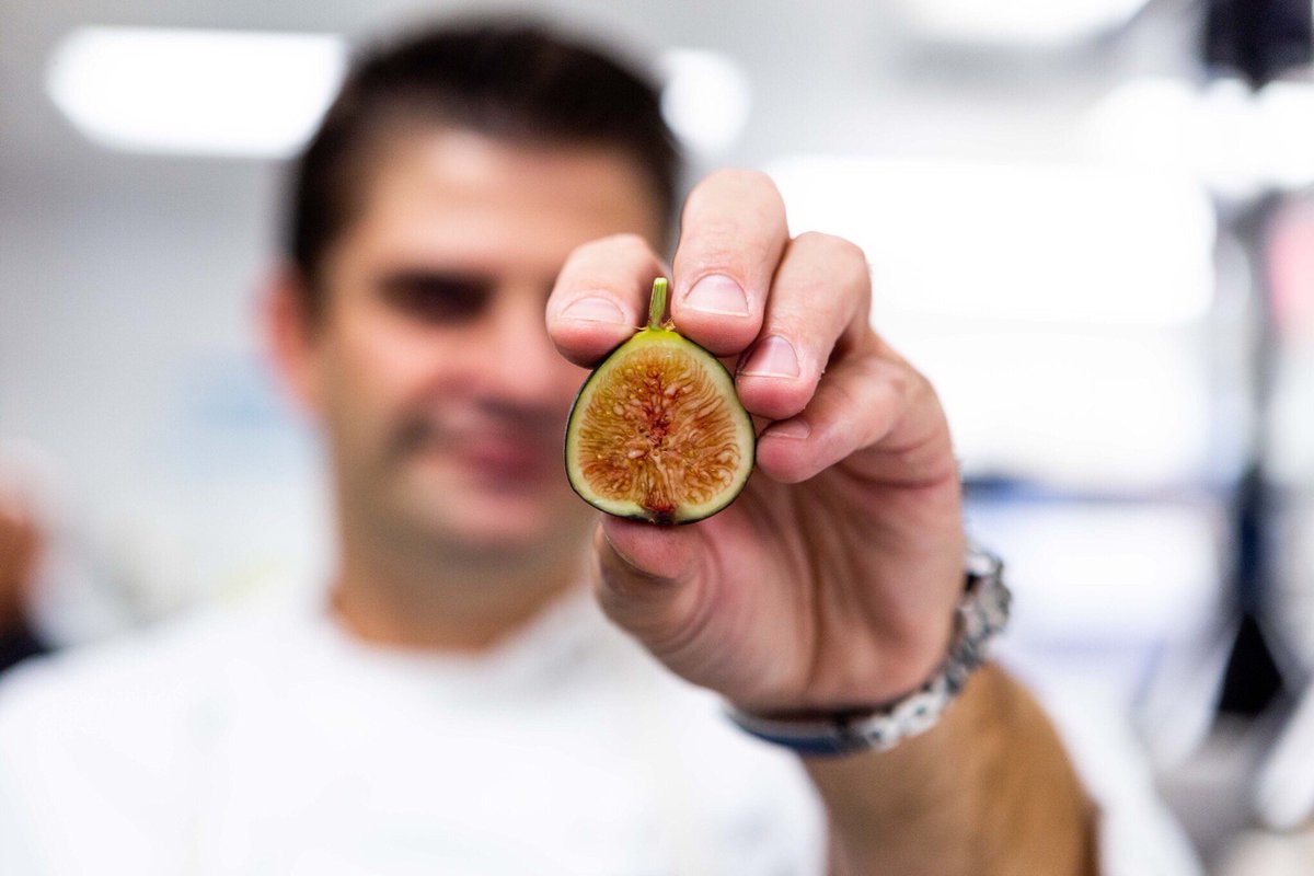 Executive Chef Andreas Roller's dynamic tasting menu is constantly evolving based on the freshest ingredients available each day. #figs #fall #Patina