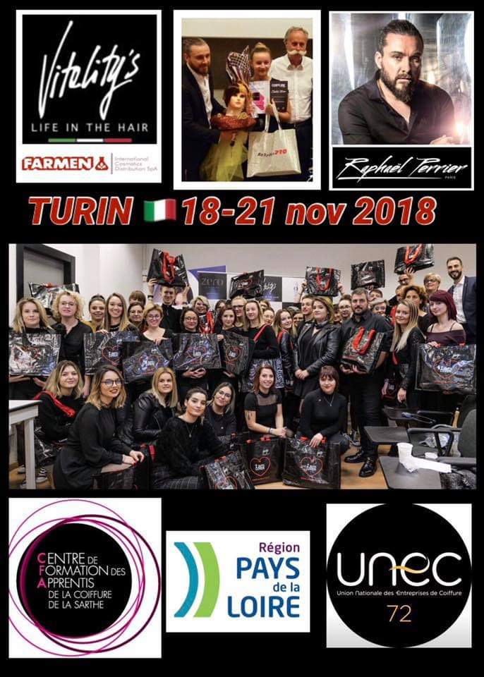 M_Rasselet's tweet photo. Un séjour 🇮🇹 très riche en découvertes professionnelles et culturelles qui s'achève pour les #apprentis du @CfaCoiffure72 
Merci à tous nos partenaires pour cette belle aventure #Raphaelperrier  #Vitalitys  #UNEC #PaysdelaLoire 

#Apprentissage #alternance #coiffure #Sarthe https://t.co/v1XK7FHdjL