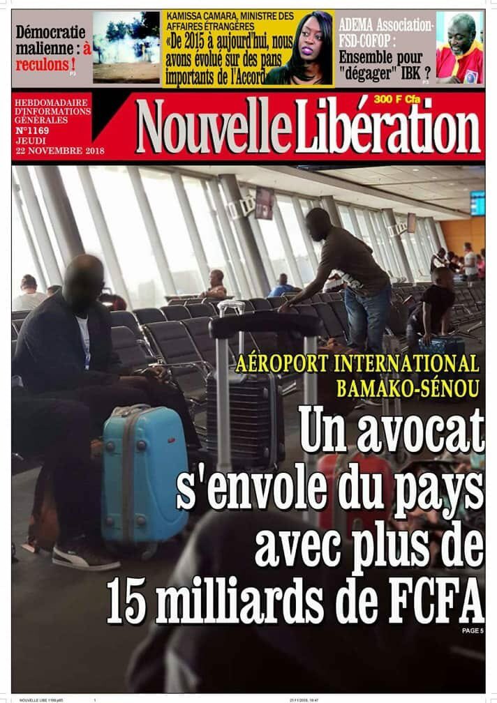 konate90's tweet photo. "De 2015 à aujourd’hui, nous avons évolué sur des pans importants de l’Accord." @KamissaCamara 

A lire demain dans le journal "Nouvelle Libération"
#KC2018 https://t.co/KyFNRM8NsY