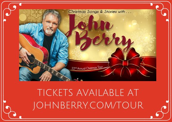 JohnBerryMusic's tweet photo. Thanks, @ChattanoogaNow for posting the show coming up at The Caverns on November 25th! https://t.co/phyuMDOUtL
--->Tickets: https://t.co/g6sxGX0A8w
....
#johnberry
#johnberrymusic
#beautifullybroken
#christmassongsandstorieswithjohnberry
#thomasroad https://t.co/Q5D7rLHlo6
