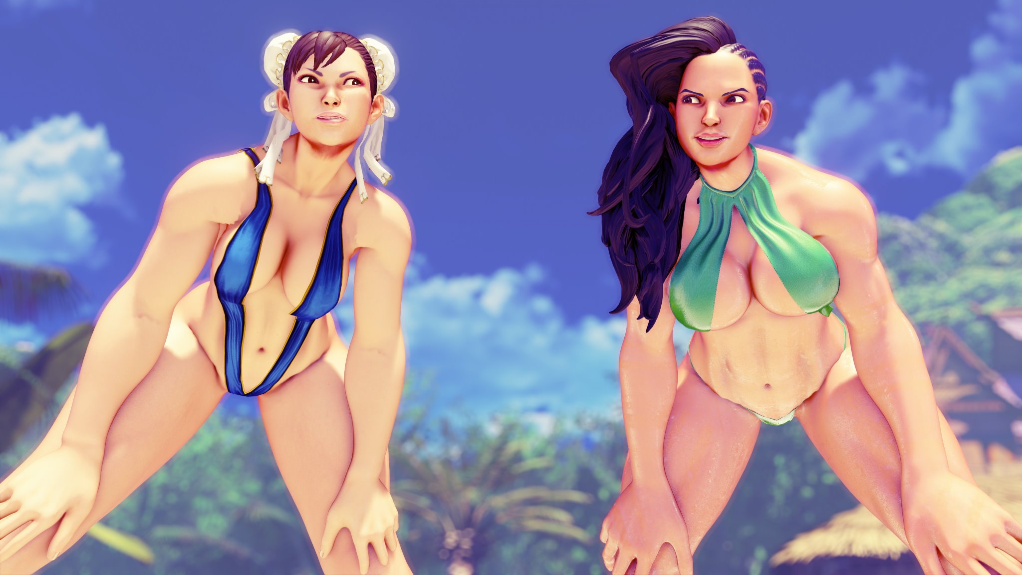 #Chunli. and Chunli V Bikini Mod by Segadordelinks. 