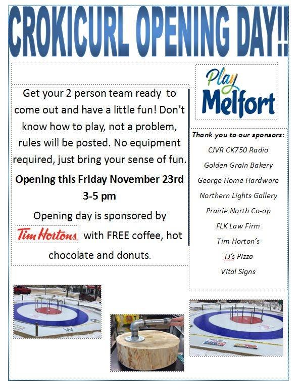 Hoping to see our community out to try a new recreational activity.