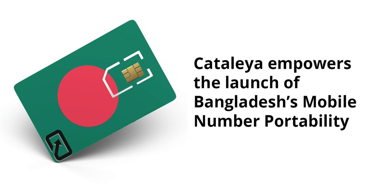 Cataleya_IP's tweet image. Cataleya empowers the launch of Bangladesh’s mobile number portability as it provides an automated, real-time query system to power mobile number portability for 22 International Gateway operators. Finally MNP made simple! lnkd.in/g2CRjsv
#numberportability #mobile