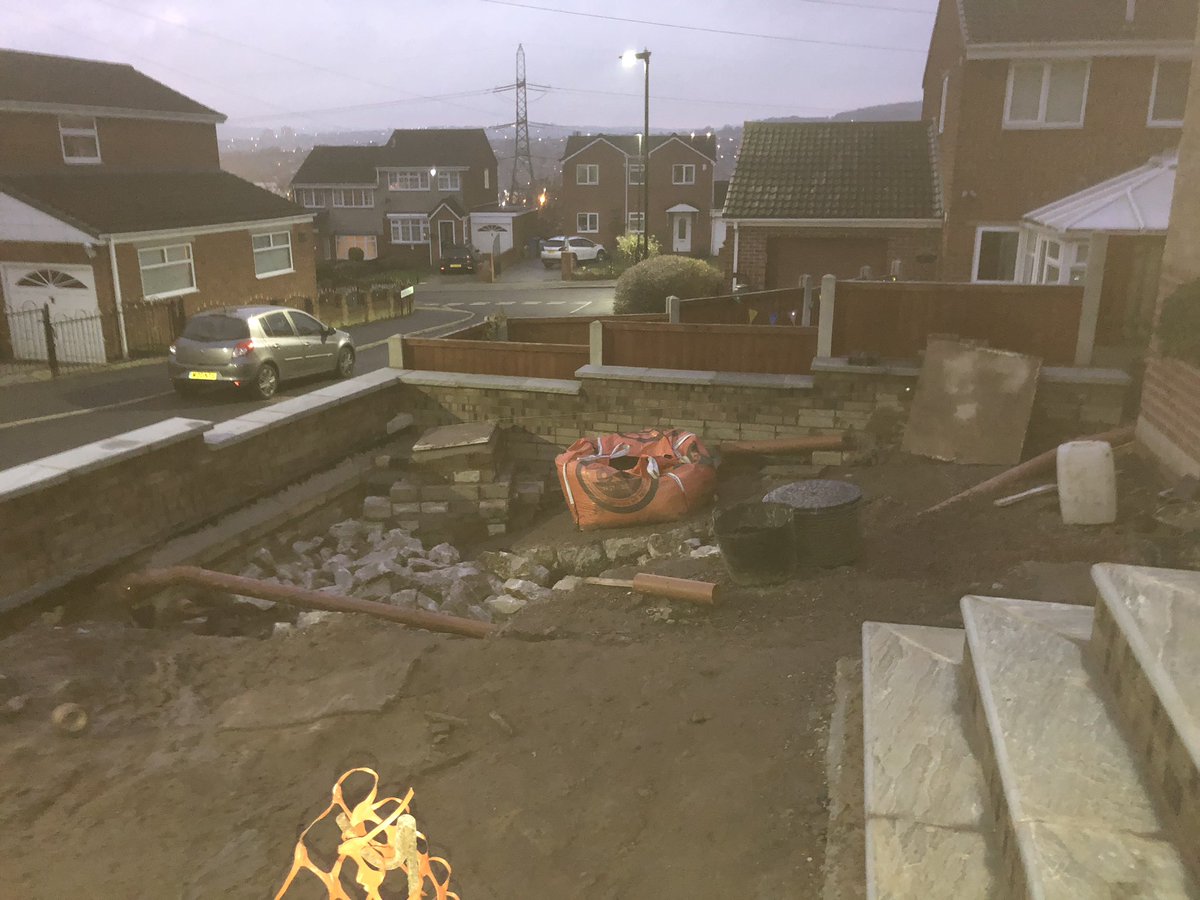 mickybricky1's tweet photo. Great days drive preparation, drainage installed and began breaking existing concrete drive up #Sheffield #sheffieldbizhour #sheffieldissuper #sheffieldbuilders #sheffieldbuilder #ATsocialmedia #atsocialbiz #atsopro #UKSmallBiz #UKSmallBizRT #ukbizhour #mickybricky1 #quality https://t.co/V9l6QNzHgg